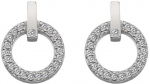 Hot Diamonds Puikūs auskarai su tikru deimantu Flora DE580 sHD1155