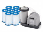 Filtravimo siurblys baseinui Intex, 5678 l/val. + 7 filtrai