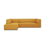 Sofa Micadoni Ruby, 273x180x69 cm, geltona