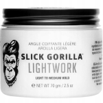 Plaukų molis Slick Gorilla Lightwork lengvas&ndash;vidutinis fiksavimas, matinė apdaila