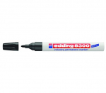 Edding 8300 pramoninis permanentinis markeris, juodas, edding 8300 industry permanent marker black
