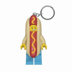 Raktų pakabukas su &scaron;viesele Lego, 9 cm