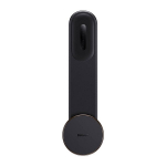 Magnetic car phone holder Baseus with wireless charger (black)