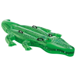 Pripučiamas plausttas Intex Giant Gator Ride-On, 203x114cm, žalias