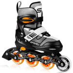 Riedučiai Spokey Arya BK/OR, 38-42, pilki/oranžiniai