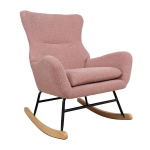 Supama kėdė Home4You Romy, rožinė