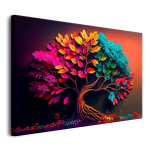 Reprodukcija Spalvingi medžio lapai, 80x120 cm