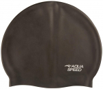 Plaukimo kepuraitė Aqua Speed Mono XL, juoda