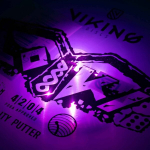 Viking Discs LED-&scaron;viesos diskams (10 vnt.) pink