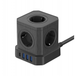 &Scaron;akotuvas Newell GaN Power Cube 9in1 (Juodas)