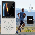 MP3 grotuvas MP3 grotuvas su 32GB kortele,  Baltas
