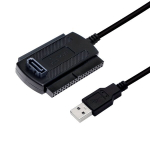 USB į SATA IDE keitiklio adapterio kabelis 54.86cm juodas
