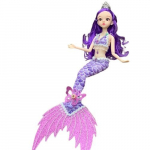 Lėlė Undinė Princesė, violetinė, Violetinis stilius