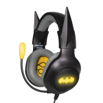 Žaidimų Ausinės - Batman - Tamsusis Riteris - I&scaron;imamos Ausys - Suderinamos su PS5, PS4, Xbox - Lankstus Mikrofonas