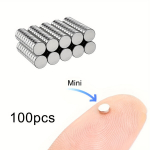 Neodimio magnetai biurui ir namams, 100 vnt