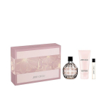 Rinkinys Jimmy Choo Jimmy Choo moterims: kvapusis vanduo EDP, 100 ml + kvapusis vanduo EDP, 7,5 ml + kūno losjonas, 100 ml
