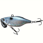 Žvejybos masalas vobleris 6.5cm 20g, sidabrinis,  Mėlynasis ta&scaron;kas