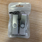 USB laikmena USB-A USB-C dvigubas atminties raktas, Baltas