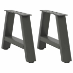 Kavos staliuko kojelės, a formos, 2 vnt., 30x(30-31)cm, plienas
