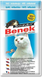Super Benek antbakterinis bentoninis kraikas 5 l, baltas