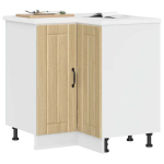 Virtuvės kampinė spintelė lucca sonoma oak engineered wood