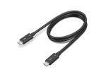 Lenovo Thunderbolt 4 laidas 0,7 m 40 Gbit/s Juodas (4X91K16968)