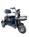 Elektrinis triratis motoroleris SL04 60v 20ah 1000w, juodas