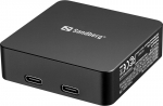 Atsarginis maitinimo &scaron;altinis ("Power Bank") Belaidis i&scaron;orinis akumuliatorius Sandberg 3in1 Magnet Powerbank 5000 5000mAh MagSafe