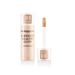Skysta pudra Dermacol Infinity Healthy Glow SPF10 lengvas &scaron;viesinamasis