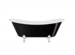Vonia Besco Amelia B&W 190, Black/White+Chrome (be sifono, su persipylimo skyle)