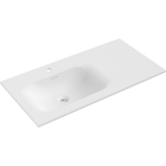 Praustuvas Mexen Vela, Left, 91 x 46,5 cm, White matt