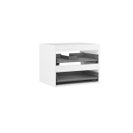Praustuvo spintelės korpusas Mexen Box-A, 60 cm, 2 stalčiai, White matt