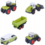 Ma&scaron;inėlių rinkinys Majorette Claas Farm, 5 vnt.