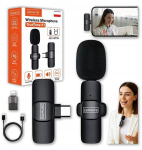 Mini kraujo mikrofonas belaidis USB-C Zenwire K1
