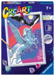 Creart Pegasus: Tapyba pagal skaičius su akriliniais dažais
