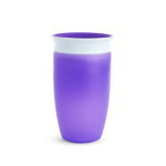 Nei&scaron;siliejantis puodelis Munchkin Miracle 360, violetinis, 12+ mėn, 296 ml