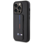 dėklas iPhone 15 Pro - juodas BMW Grip Hot Stamp