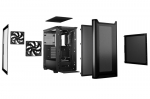 Be quiet! Pure Base 501 Airflow Midi Tower Atx juodas su langeliu