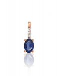 Auksinis pakabukas su deimantais Diamond Sky "Grace II"