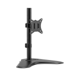 Sbox LCD-F012-2 vieno monitoriaus stalo laikiklis, 17"&ndash;32", VESA 75x75 / 100x100, juodas