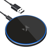 Wozinsky indukcinis įkroviklis WLI-01Y 15W Qi su USB-C laidu - juodas