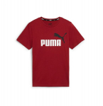 Puma Mar&scaron;kinėliai Paaugliams Ess+ 2 Col Logo Tee Bordeaux 586985 14