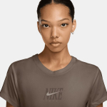 Nike Palaidinė Moterims W Nsw Club Ss Tee Cc Brown IB2447 214 IB2447 214/M