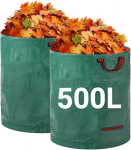 Sodo atliekų mai&scaron;as, 2 x 500 l, lapų mai&scaron;as