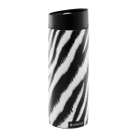 Ambition termopuodelis Animal Zebra, 0.35 l, juodas/baltas
