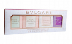 Bvlgari moteri&scaron;kų miniatiūrinių kvepalų dovanų rinkinys 4 x 5 ml