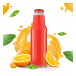 Stiklinė Kubu&scaron; 750ml sultims, pienui, sirupams + dangtelis