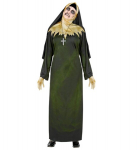&bdquo;DEMON NUN&ldquo; (tunika, gobtuvas su apykakle, &scaron;ydo pir&scaron;tinės, karoliai)