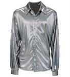THE 70s DISCO STYLE (holographic shirt)