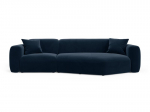 L formos mink&scaron;tas kampas Micadoni Home Strino, Royal Blue